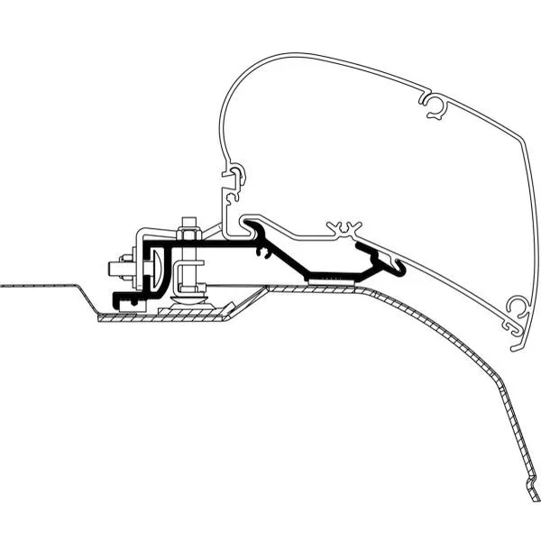 Thule Adapter Für Fiat Ducato H2 Ab 2006 3 Thule Adapter Für Fiat Ducato H2 Ab 2006