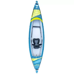 Aufblasbares Kajak Tahe Kayak Air Breeze Full HP1 -Camping-Ausrüstung aufblasbares 1 2 personen tahe kajak kayak air breeze full hp1 draufsicht blaues gelbes zum aufblasen erwachsener kind airbreeze inflatable 1000 2 22552