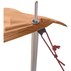 Tunnelzelt Nordisk Reisa 4 PU -Camping-Ausrüstung befestigung aufstellstangen an fronttuer nordisk reisa 4 pu familienzelt 1000 19 22606