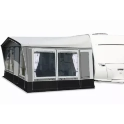 Wohnwagen-Vorzelt Brand Atrium 280 -Camping-Ausrüstung brand atrium 280 vorzelt seitenwand zwei klarsichtfolien fenster elemente 1000 8 18391