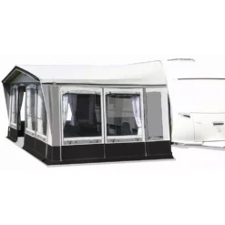 Wohnwagen-Vorzelt Brand Palazzo 240 -Camping-Ausrüstung brand palazzo 240 kombinierte seitenwand 1 lueftungselement 1 klarfolienelement 1000 5 18452