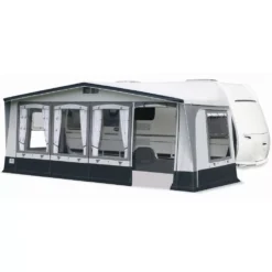 Wohnwagen-Vorzelt Brand Tarifa 240 -Camping-Ausrüstung brand tarifa 240 caravan vorzelt tuer ganz rechts seitenwaende mit je einer tuer 1000 1 6617