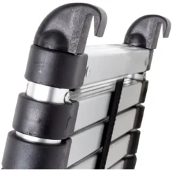 Teleskopierbare Aluminium-Nischenleiter Brunner Laddy Alcove -Camping-Ausrüstung brunner laddy alcove teleskopierbare aluminium nischenleiter teleskopleiter alkovenleiter campingleiter haltegurt 1000 5 23761