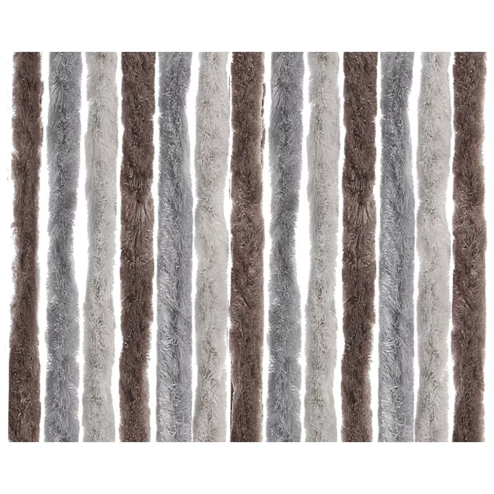 Türvorhang Brunner Acapulco, 100x205 Cm, Braun/hellbraun/grau 2 Türvorhang Brunner Acapulco, 100x205 Cm, Braun/hellbraun/grau