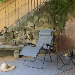 Relaxstuhl Lafuma RSXA Clip, Terre -Camping-Ausrüstung campingsessel lafuma rsxa clip batyline iso terre relaxsessel campingstuhl liegestuhl klappstuhl 1000 3 23927