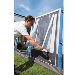 Aufblasbares Vorzelt DWT Space Air HQ 375 M -Camping-Ausrüstung dwt aufblasbares vorzelt space air hq wohnwagen vorzelt 5 7 16057