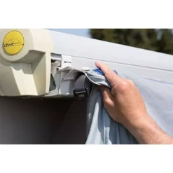 Aufblasbares Vorzelt DWT Space Air HQ 375 L -Camping-Ausrüstung dwt aufblasbares vorzelt space air hq wohnwagen vorzelt 8 6 18355