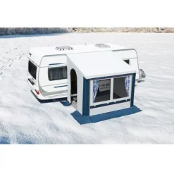 Wintervorzelt DWT Cortina II, Blau, Grösse 4 -Camping-Ausrüstung dwt teilvorzelt vorzelt cortina II cortina 2 wohnwagen vorzelt 5 4 18385