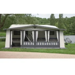 Vorzelt DWT Carat 240 -Camping-Ausrüstung dwt vorzelte carat 240 luxus klasse versetzbare eingangstuere wohnwagenvorzelt 1000 3 2055