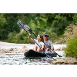 Aufblasbares Kajak Sevylor Charleston -Camping-Ausrüstung ergonomische verstellbare sitze stabile rueckenlehne sevylor kajak charleston zwei personen aufblasbares kajak 1000 10 25240