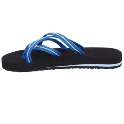 Damensandale, Flip-Flops Teva Olowahu W's, Lindi Blue -Camping-Ausrüstung flip flops teva olowahu ws damensandale zehenstegsandale zehentrennsandale lindi blue 2 17938