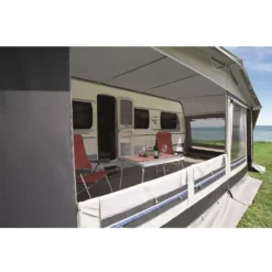 Caravan-Vorzelt DWT Polo 240 -Camping-Ausrüstung polo 240 dwt vorzelte wohnwagenvorzelt abgeklappte frontwand verandaloesung 1000 2 23199