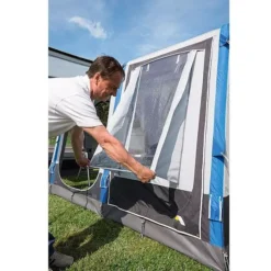 Aufblasbares Vorzelt DWT Space Air HQ 320 L -Camping-Ausrüstung reisemobilvorzelt dwt space air hq 320 l wohnwagenvorzelt vorzelt wohnwagen 7 5 18338