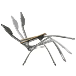 Relaxsessel Lafuma RSXA, Noir -Camping-Ausrüstung stufenlos verstellbarer liegestuhl campingsessel lafuma rsxa relaxsessel noir campingstuhl klappstuhl 1000 2 23919