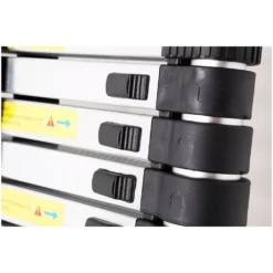 Teleskopierbare Aluminium-Nischenleiter Brunner Laddy Alcove -Camping-Ausrüstung teleskopierbare aluminium nischenleiter brunner laddy alcove teleskopleiter alkovenleiter campingleiter soft close technologie 1000 6 23761