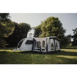 Aufblasbares Vorzelt Vango Riviera Air 390 Elements All Season -Camping-Ausrüstung vango riviera air 390 elements all season aufblasbares vorzelt womo caravan wohnwagen luftzelt grau 1000 2 24098