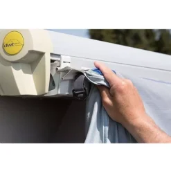 Aufblasbares Vorzelt DWT Space Air HQ 320 L -Camping-Ausrüstung vorzelt dwt space air hq 320 l wohnwagenvorzelt reisemobilvorzelt 5 4 18338